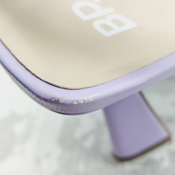 New BP. Ashlyn Square Toe Strappy Sandal In Purple D62 - Picture 13 of 16